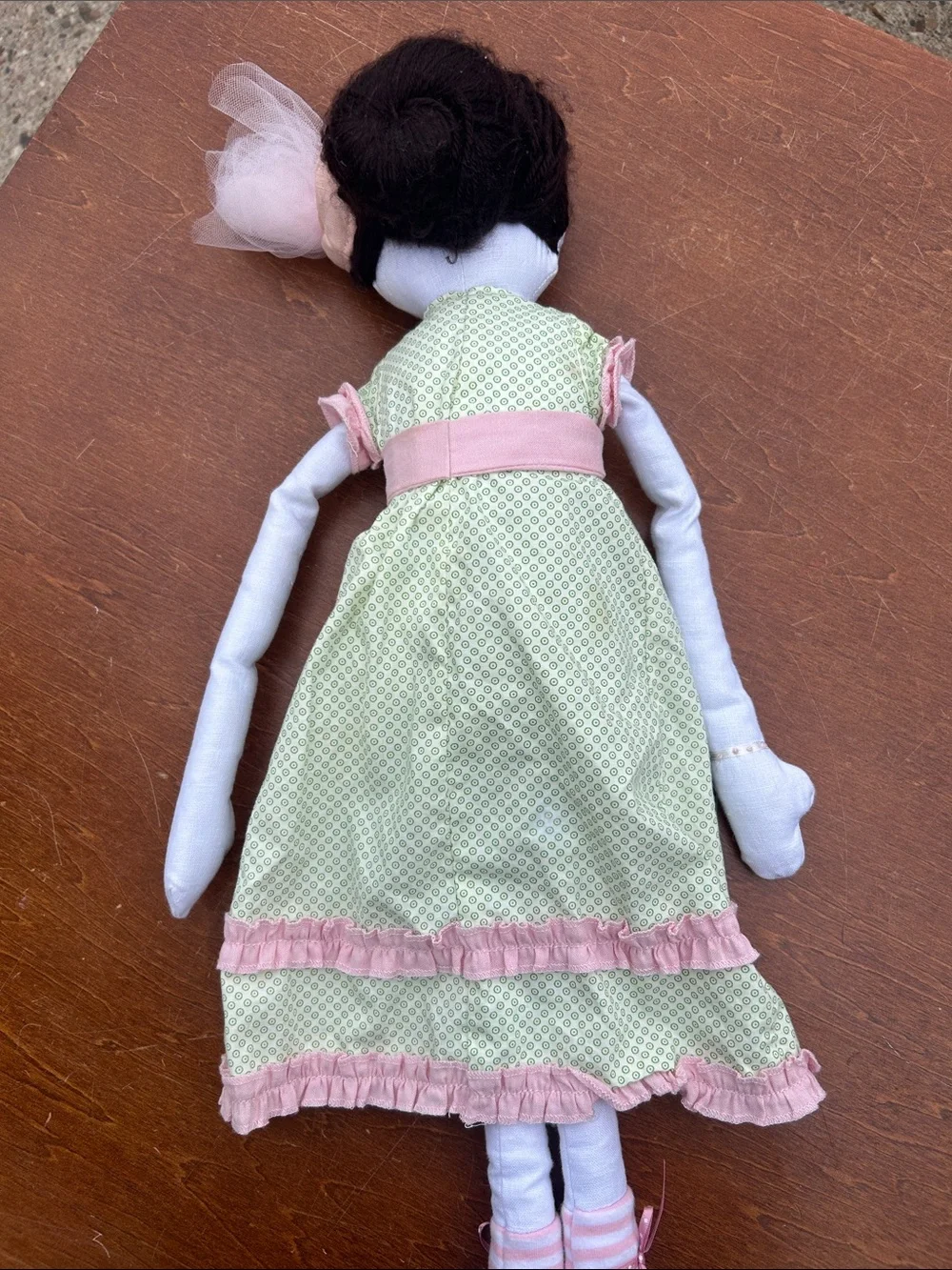 Pottery Barn Kids Ballerina Rag Doll Soft Cloth Doll long dangling legs 29” long